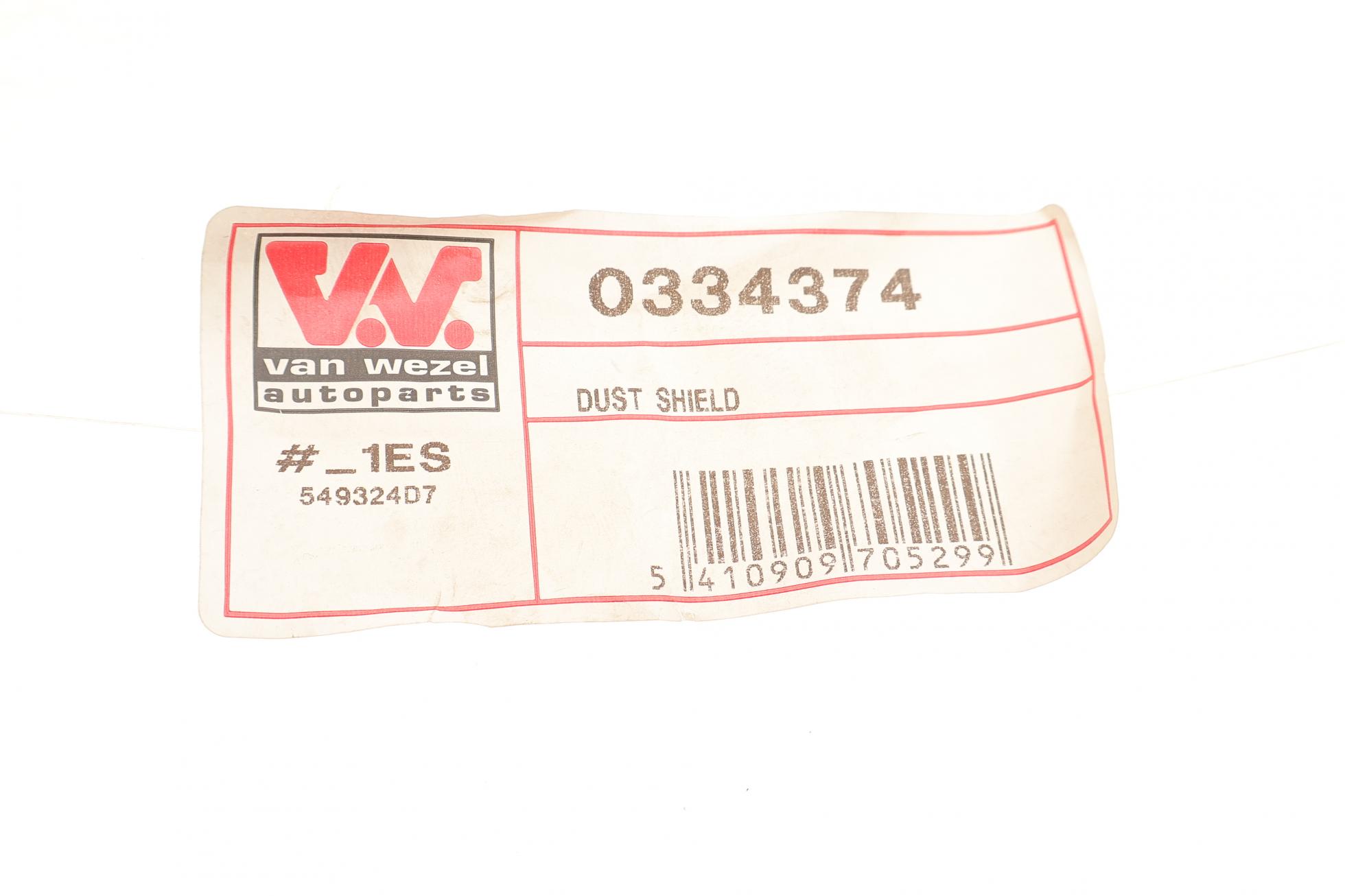 0334374 VAN WEZEL